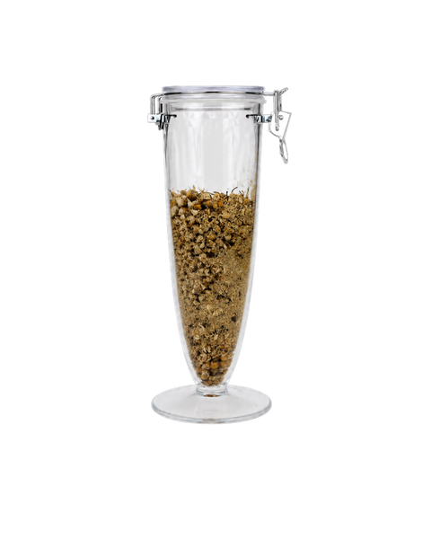 Chamomile Tea - Cone Jar filled with Loose Leaf Tea Organic