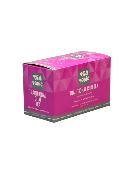 Traditional Chai Tea -  20 Teabags Box Organic