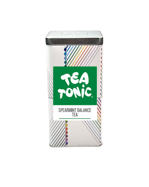 TALL TIN SPEARMINT BALANCE TEA - 50 TEABAGS ORGANIC