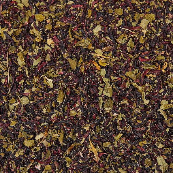 Raspberry Quench Tea  - Cone Jar filled with Loose Leaf Tea Organic