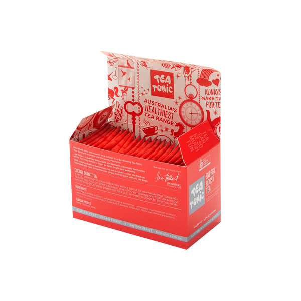 Energy Boost Tea - 20 Teabags Box Organic