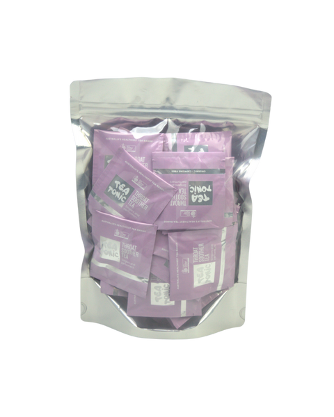 Throat Soother Tea - 50 Teabags Pouch Organic