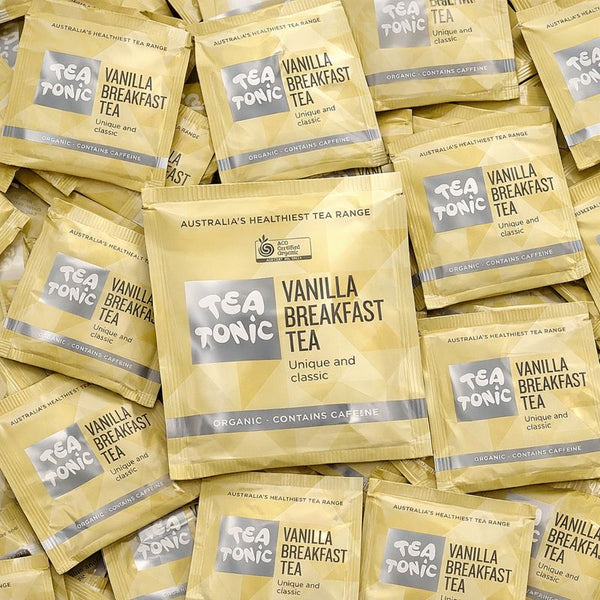 Vanilla Breakfast Tea - 50 Teabags Pouch Organic