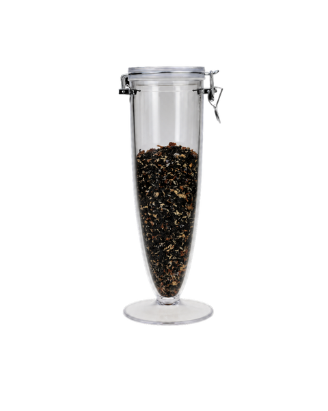 French Earl Grey Tea - Cone Jar filled with Loose Leaf Tea