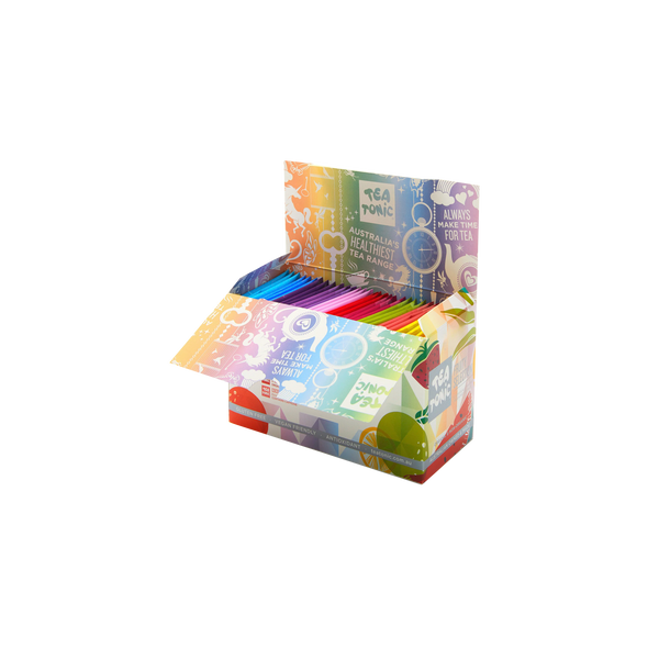 Fruity Tea Selection Sampler - Box 33 Teabags