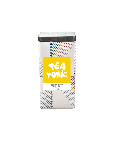 TALL TIN FRUITY TUTTI TEA - 50 TEABAGS