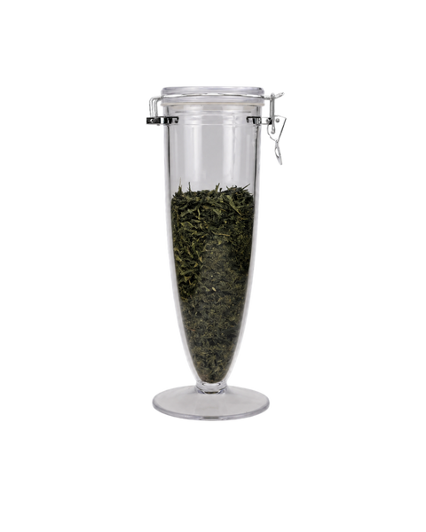 Green Tea  - Cone Jar filled with Loose Leaf Tea Organic