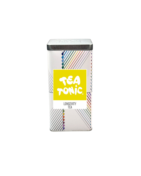 TALL TIN LONGEVITY TEA - 50 TEABAGS