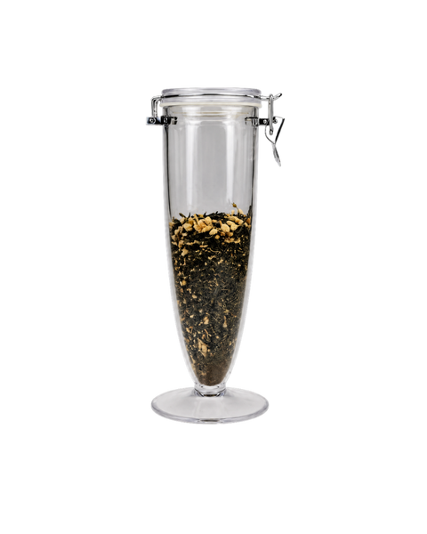 Oriental Twist Tea  - Cone Jar filled with Loose Leaf Tea