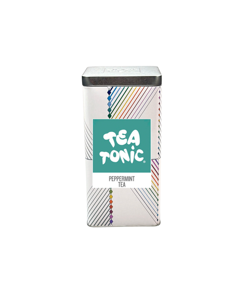 TALL TIN PEPPERMINT TEA - 50 TEABAGS ORGANIC