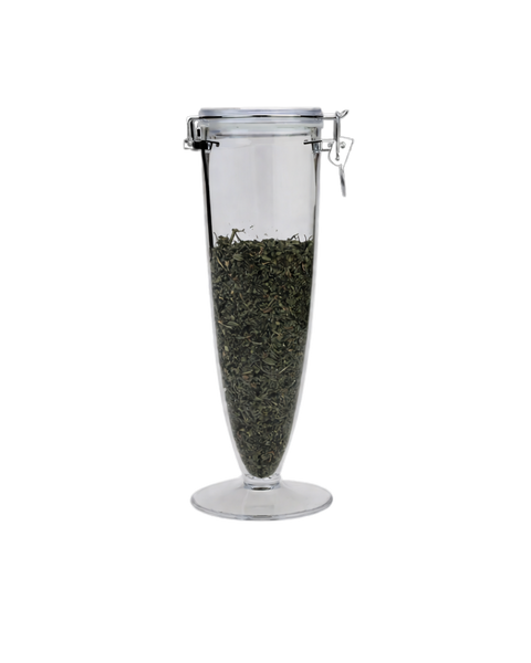 Peppermint Tea  - Cone Jar filled with Loose Leaf Tea Organic