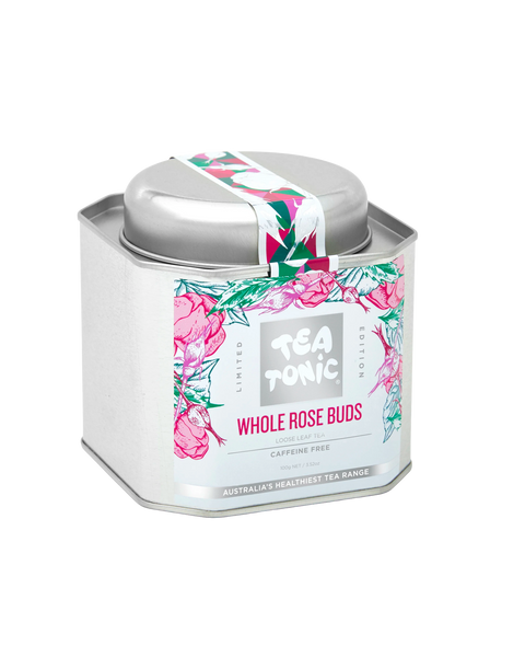 Whole Rose Bud Tea - Tin Loose Leaf