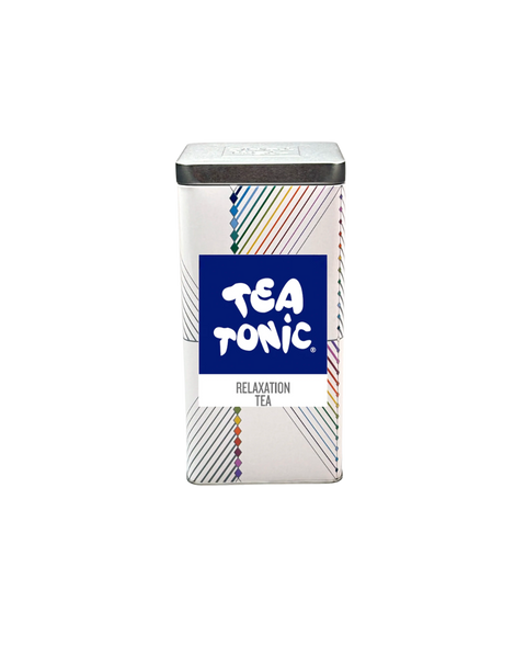 TALL TIN RELAXATION TEA - 50 TEABAGS ORGANIC