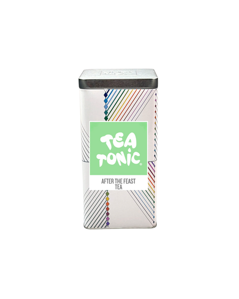 TALL TIN AFTER THE FEAST TEA - 50 TEABAGS ORGANIC