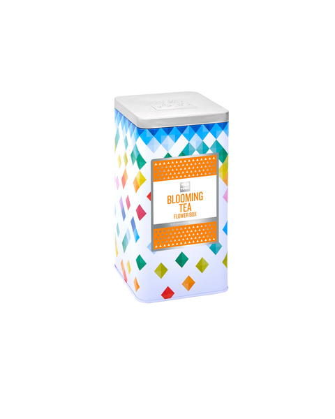Blooming Flower Tea Ball - Tall Tin