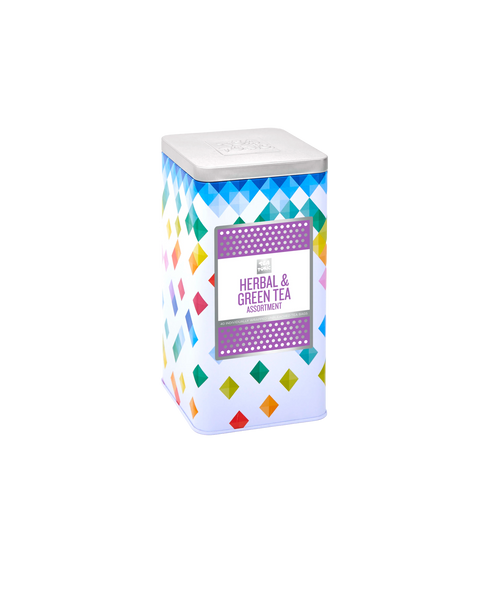 Herbal and Green Tea  Tin - Tall Tin