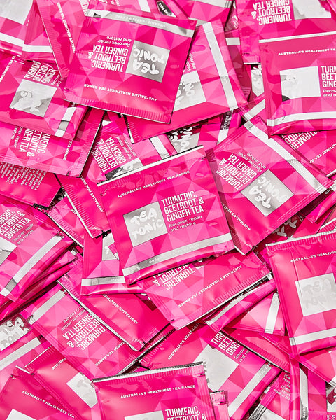 Turmeric Beetroot & Ginger Tea - 200 Teabags Bulk Organic