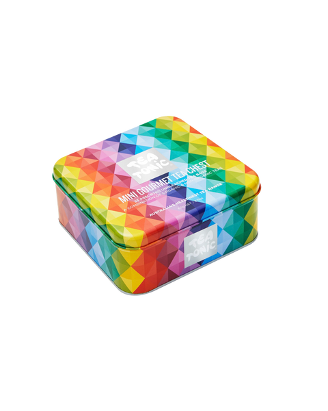 Mini Tea Chest  - Gourmet Tin - 1 Teabag of Complete Tea Range