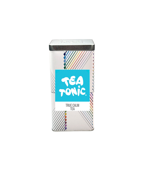 TALL TIN TRUE CALM TEA - 50 TEABAGS ORGANIC
