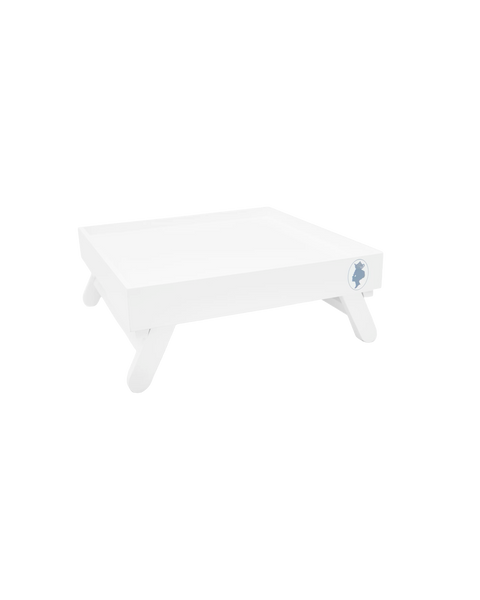 Wooden Tea Tray - White