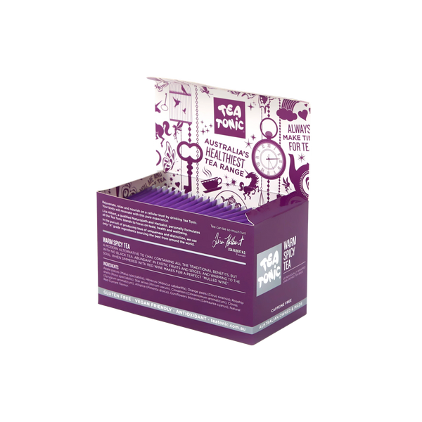 Warm Spicy Tea - 20 Teabags Box